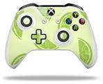 WraptorSkinz Decal Skin Wrap Set works with 2016 and newer XBOX One S / X Controller Limes Yellow (CONTROLLER NOT INCLUDED)