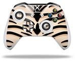 WraptorSkinz Decal Skin Wrap Set works with 2016 and newer XBOX One S / X Controller White Tiger (CONTROLLER NOT INCLUDED)