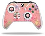WraptorSkinz Decal Skin Wrap Set works with 2016 and newer XBOX One S / X Controller Kearas Flowers on Pink (CONTROLLER NOT INCLUDED)