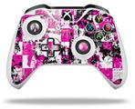 WraptorSkinz Decal Skin Wrap Set works with 2016 and newer XBOX One S / X Controller Pink Graffiti (CONTROLLER NOT INCLUDED)