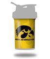 Decal Style Skin Wrap works with Blender Bottle 22oz ProStak Iowa Hawkeyes Herkey Black on Gold (BOTTLE NOT INCLUDED)