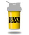 Decal Style Skin Wrap works with Blender Bottle 22oz ProStak Iowa Hawkeyes 01 Black on Gold (BOTTLE NOT INCLUDED)