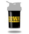 Decal Style Skin Wrap works with Blender Bottle 22oz ProStak Iowa Hawkeyes 03 Black on Gold (BOTTLE NOT INCLUDED)