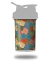 Decal Style Skin Wrap works with Blender Bottle 22oz ProStak Flowers Pattern 01 (BOTTLE NOT INCLUDED)