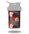 Decal Style Skin Wrap works with Blender Bottle 22oz ProStak Flowers Pattern 04 (BOTTLE NOT INCLUDED)
