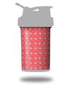 Decal Style Skin Wrap works with Blender Bottle 22oz ProStak Paper Planes Coral (BOTTLE NOT INCLUDED)