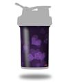 Decal Style Skin Wrap works with Blender Bottle 22oz ProStak Bokeh Hearts Purple (BOTTLE NOT INCLUDED)