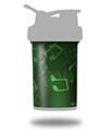 Decal Style Skin Wrap works with Blender Bottle 22oz ProStak Bokeh Music Green (BOTTLE NOT INCLUDED)