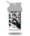 Decal Style Skin Wrap works with Blender Bottle 22oz ProStak Baja 0018 Neon Teal (BOTTLE NOT INCLUDED)