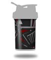 Decal Style Skin Wrap works with Blender Bottle 22oz ProStak Baja 0023 Red Dark (BOTTLE NOT INCLUDED)