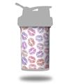 Decal Style Skin Wrap works with Blender Bottle 22oz ProStak Pink Purple Lips (BOTTLE NOT INCLUDED)