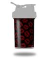 Decal Style Skin Wrap works with Blender Bottle 22oz ProStak Red And Black Lips (BOTTLE NOT INCLUDED)
