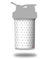 Decal Style Skin Wrap works with Blender Bottle 22oz ProStak Hearts Gray (BOTTLE NOT INCLUDED)
