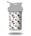 Decal Style Skin Wrap works with Blender Bottle 22oz ProStak Coconuts Palm Trees and Bananas White (BOTTLE NOT INCLUDED)