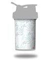 Decal Style Skin Wrap works with Blender Bottle 22oz ProStak Watercolor Leaves Blues (BOTTLE NOT INCLUDED)