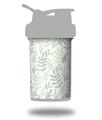 Decal Style Skin Wrap works with Blender Bottle 22oz ProStak Watercolor Leaves White (BOTTLE NOT INCLUDED)