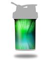 Decal Style Skin Wrap works with Blender Bottle 22oz ProStak Bent Light Greenish (BOTTLE NOT INCLUDED)