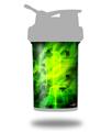 Decal Style Skin Wrap works with Blender Bottle 22oz ProStak Cubic Shards Green (BOTTLE NOT INCLUDED)