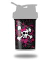 Decal Style Skin Wrap works with Blender Bottle 22oz ProStak Girly Skull Bones (BOTTLE NOT INCLUDED)