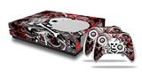 WraptorSkinz Decal Skin Wrap Set works with 2016 and newer XBOX One S Console and 2 Controllers Skull Splatter