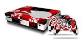 WraptorSkinz Decal Skin Wrap Set works with 2016 and newer XBOX One S Console and 2 Controllers Emo Skull 5