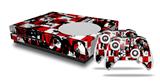 WraptorSkinz Decal Skin Wrap Set works with 2016 and newer XBOX One S Console and 2 Controllers Checker Graffiti