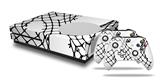 WraptorSkinz Decal Skin Wrap Set works with 2016 and newer XBOX One S Console and 2 Controllers Ripped Fishnets