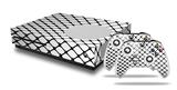 WraptorSkinz Decal Skin Wrap Set works with 2016 and newer XBOX One S Console and 2 Controllers Fishnets