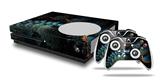 WraptorSkinz Decal Skin Wrap Set works with 2016 and newer XBOX One S Console and 2 Controllers Coral Reef