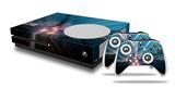 WraptorSkinz Decal Skin Wrap Set works with 2016 and newer XBOX One S Console and 2 Controllers Overload