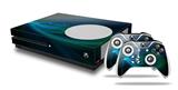 WraptorSkinz Decal Skin Wrap Set works with 2016 and newer XBOX One S Console and 2 Controllers Ping