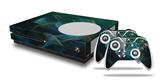 WraptorSkinz Decal Skin Wrap Set works with 2016 and newer XBOX One S Console and 2 Controllers Aquatic