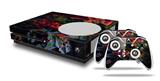WraptorSkinz Decal Skin Wrap Set works with 2016 and newer XBOX One S Console and 2 Controllers 6D