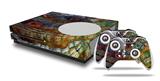 WraptorSkinz Decal Skin Wrap Set works with 2016 and newer XBOX One S Console and 2 Controllers Organic 2