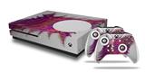 WraptorSkinz Decal Skin Wrap Set works with 2016 and newer XBOX One S Console and 2 Controllers Crater