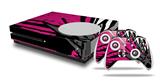 WraptorSkinz Decal Skin Wrap Set works with 2016 and newer XBOX One S Console and 2 Controllers Baja 0040 Fuchsia Hot Pink