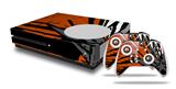 WraptorSkinz Decal Skin Wrap Set works with 2016 and newer XBOX One S Console and 2 Controllers Baja 0040 Orange Burnt