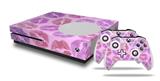 WraptorSkinz Decal Skin Wrap Set works with 2016 and newer XBOX One S Console and 2 Controllers Pink Lips