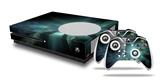 WraptorSkinz Decal Skin Wrap Set works with 2016 and newer XBOX One S Console and 2 Controllers Shards