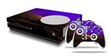 WraptorSkinz Decal Skin Wrap Set works with 2016 and newer XBOX One S Console and 2 Controllers Sunset