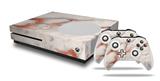 WraptorSkinz Decal Skin Wrap Set works with 2016 and newer XBOX One S Console and 2 Controllers Rose Gold Gilded Marble