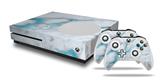 WraptorSkinz Decal Skin Wrap Set works with 2016 and newer XBOX One S Console and 2 Controllers Mint Gilded Marble