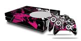 WraptorSkinz Decal Skin Wrap Set works with 2016 and newer XBOX One S Console and 2 Controllers Baja 0003 Hot Pink