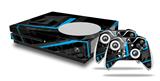 WraptorSkinz Decal Skin Wrap Set works with 2016 and newer XBOX One S Console and 2 Controllers Baja 0004 Blue Medium