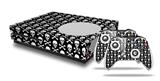 WraptorSkinz Decal Skin Wrap Set works with 2016 and newer XBOX One S Console and 2 Controllers Skull and Crossbones Pattern