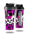 Decal Style Skin Wrap works with Blender Bottle 28oz Punk Skull Princess (BOTTLE NOT INCLUDED)