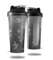 Decal Style Skin Wrap works with Blender Bottle 28oz Bokeh Butterflies Grey (BOTTLE NOT INCLUDED)