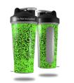 Decal Style Skin Wrap works with Blender Bottle 28oz Folder Doodles Neon Green (BOTTLE NOT INCLUDED)