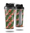 Decal Style Skin Wrap works with Blender Bottle 28oz Famingos and Flowers Pink (BOTTLE NOT INCLUDED)