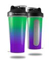 Decal Style Skin Wrap works with Blender Bottle 28oz Faded Dots Purple Green (BOTTLE NOT INCLUDED)